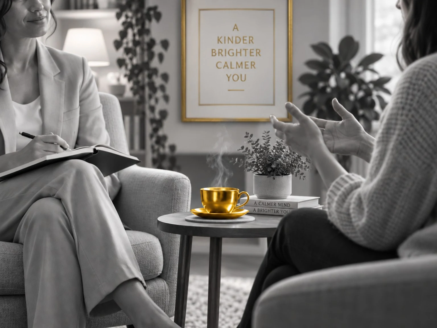 A private talking therapy appointment